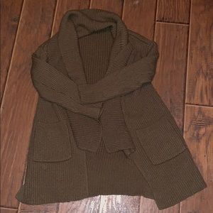 Olive green/ brown ish oversized sweater